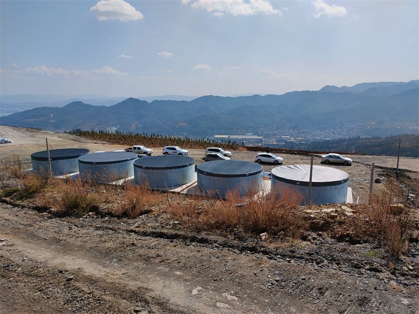 Rainwater Storage Tank for Fruit Farm Irrigation